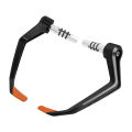 For BMW HONDA KAWASAKI YAMAHA SUZUKI DUCATI Universal Handlebar Grips Handle Bar Brake Clutch Levers Handguards Guard Protector. 