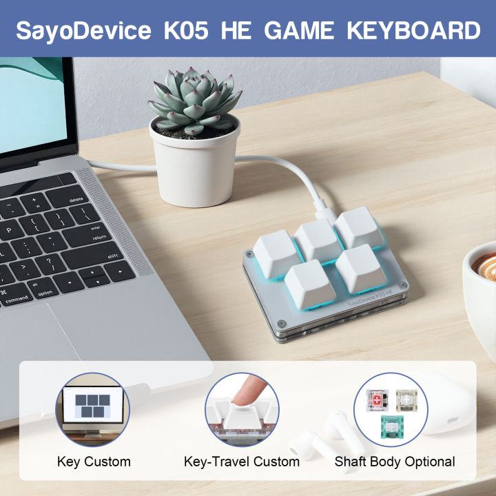 SayoDevice%20K05%20HE%20Rapid%20Trigger%20Hall%20Magnetic%20Switches%20RGB%20Light%20Music%20Rhythm%20Game%20Keyboard%20for%20O3C%20DJMAX%20SDVX%20Geometry%20Dash%20-%20Image%203