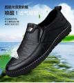 Mens Leather Loafers Non Slip Walking Flats Breathable Outdoor Slip on Casual Shoes for Male Work Office Driving Sneakers2. 