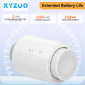 New Tuya Smart ZigBee TRV Radiator Actuator Klep Thermostatische Radiatorkraan Temperatuurregelaar Werkt met Alexa Google Home. 