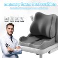 Memory Foam Seat Cushion Tailbone Sciatica Back Pain Relief Comfort Office Chair Car Seat Cushion Non-Slip Orthopedic MemoryFoam.