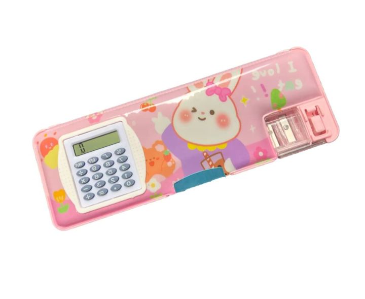 Calculator Geometry Box, Fancy Geometry box with calculator and magnetic buttons