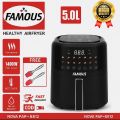 Famous Digital Air fryer (3 Varients)5 Ltrs and 8.5 Ltrs Varients (Silicone spatula and brush included). 