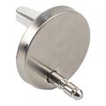 2Pc Toilet Lid Hinges Top Fix Hinge Mountings Replacement Release Quick Screws Fixing Bolts For Toilet Bathroom Acces 45/55/60mm.