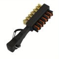 1PC Golf Club Cleaner Brush Golf Putter Wedge Ball Groove Cleaner Brush Golf Accessories Clean Tool.