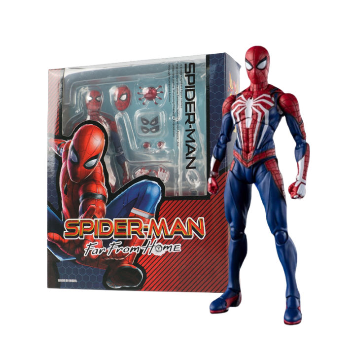 Figuarts Marvel’s Spider Man PS4 Game Version Peter Parker Marvel legend Action Figure Model Toys Collection
