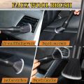 KKJOY Car Interior Detailing Brush Set – Soft Bristle Vent & Crevice Cleaner, Uses for AC Ducts, Dashboards & Auto Dust Removal. 