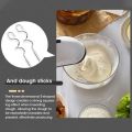 Handheld Electric Egg Beater, Household Automatic Mixer, Handheld Food Cake Bread Baking Dough Mixer, 7-speed Cream Blender. 