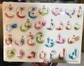 Wooden Arabic Haroof e Tahaji  Sheet for kids. 