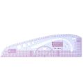 3245 Plastic Transparent French Curve Ruler SplIne Sewing Patchwork Feet Tailor Yardstick Cloth Cutting Rulers. 