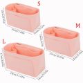 Felt Insert Liner Purse Organiser Pouch Handbag Tote Internal Organizer Bag with Pockets, Dustproof Felt Liner for Longchamp Bag.