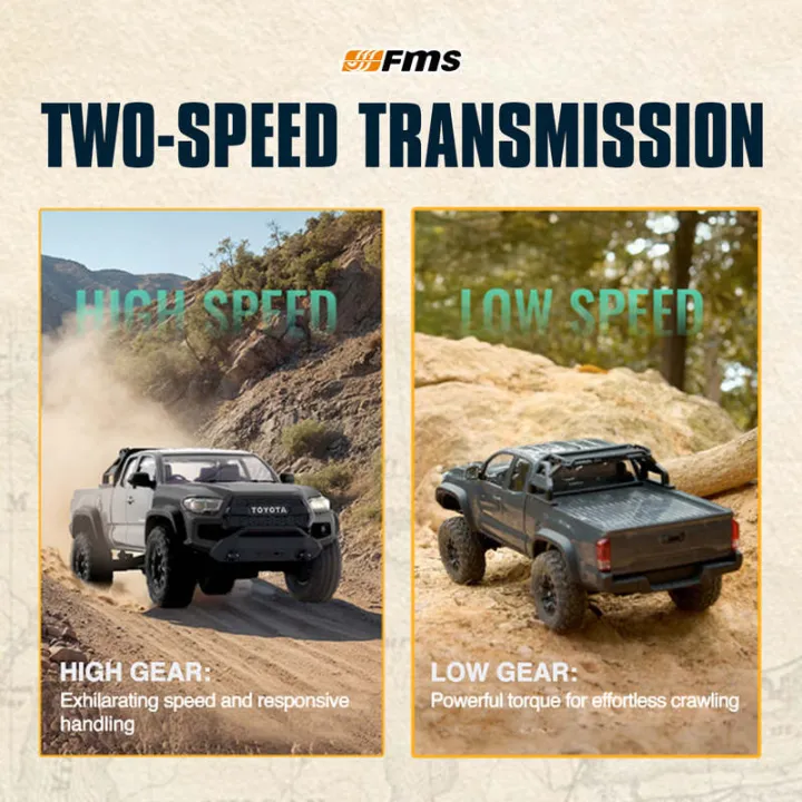 FMS%20Tacoma%20Officially%20Authorized%20Simulation%20Small%20Scale%201/24%204WD%20Remote%20Control%20Climbing%20Car%20RC%20Off-Road%20Vehicle%20FCX24M%20RTR%20-%20Image%202