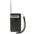 Outdoor Radio Dual Band Stereo Radio Built-in Speaker Pocket Pointer Radio SW/AM/FM LCD Display for Indoor Outdoor Emergency Use. 
