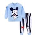 Disney Cartoon Baby Underwear Suit Autumn Clothes Winnie Pooh Printed Children Long Sleeved 2pc/set Pajamas Cotton Kids Outfits. 