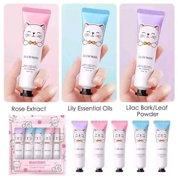 Beautecret%20cute%20cat%20hand%20moisturising%20cream%2030g(%201%20piece)%20-%20Image%202