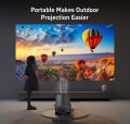 Android 11 HM400 Pro Projector Light Source LED Display Large Screen Dual Wi-Fi6 BT5.2 720P Portable Cinema Projector Upgraded. 