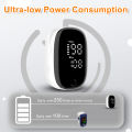 Oximeter Portable Fingertip Pulse Blood Oxygen Saturation Monitor With LED Display Fingertip Oximeter Testing SpO2 Health Care.