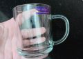 06 Piece coffee Cups . Household Tea Cup Glass Espresso coffee cup packing of 6 cups . 