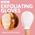 EXFOLIATING GLOVES BODY SCRUB DEAD SKIN REMOVER - KOREAN BEAUTY SKIN BODY TOOL FOR BATH MASSAGE AND BODY WASH - BEST FOR DAILY HOME USE. 