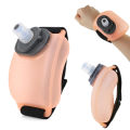 1Pcs Sports Arm Water Bottle, Silicone Wrist Mounted Water Cup for Running Cycling Hiking, Hands-Free Hydration for Outdoor Work. 
