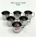 6 Pcs Silver Cup 125ml. 