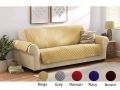 Quilted sofa cover. 