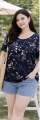 SHEIN Chiffon Floral Blouse for Women Plus Size 0XL (Chest Up to 42”) *Soft Lightweight Casual Summer Top *Elegant Loose Fit Ladies Shirt Authentic. 
