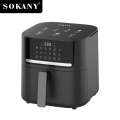 Sokany Air Fryer 6.5 Litre SK-10040 With Latest Design. 
