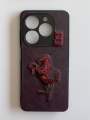 Infinix Smart 8/ Hot 40i/ Tecno Spark Go 2024 embroidered POLO Back cover. 