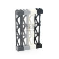 10pcs Moc Building Blocks 58827 Telegraph Pole Iron Frame Support 2x2x10 Girder DIY Bricks Compatible with Architecture Toys. 