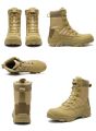 Original Delta Tactical Military Boots for Men | Desert Khaki/Tan Combat Shoes | High Ankle Outdoor Hiking & Security Boot in Pakistan. 