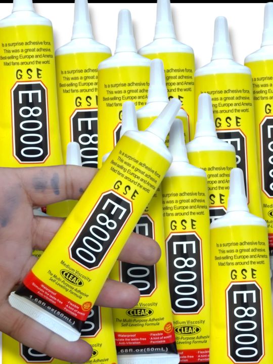 Imported High Quality E8000 Glue 50ml Multipurpose Adhesive Diy Jewelry Fix Touch Screen Glue