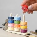 10 Pcs bobbins for Sewing Machine, Plastic Bobbin, Class 15 Bobbins , Bobbins for Singer Sewing Machine Bobbins for Singer/BroTher. 
