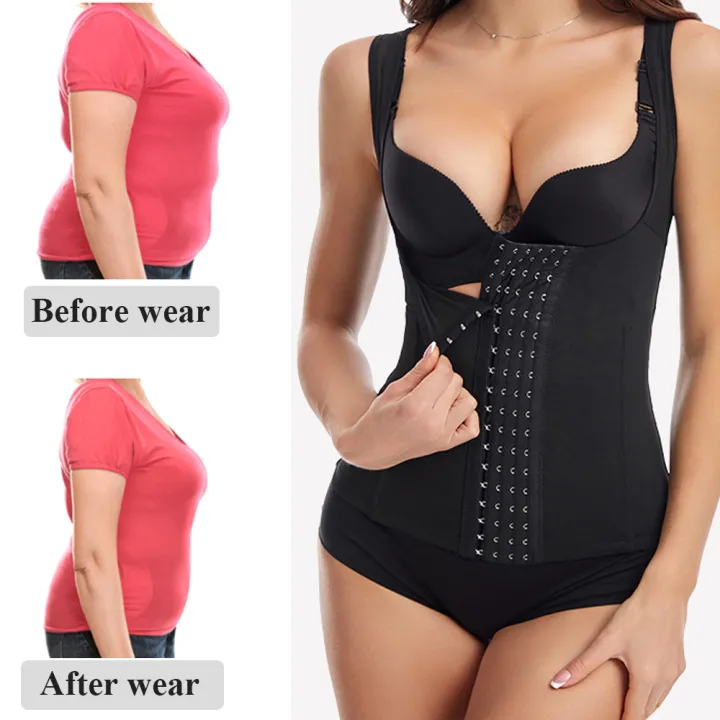 Shapewear%20Abdomen%20Control%20Top%20for%20Women%20Pluse%20Size%20High%20Compression%20Body%20Shaping%20Vest%20-%20Image%203
