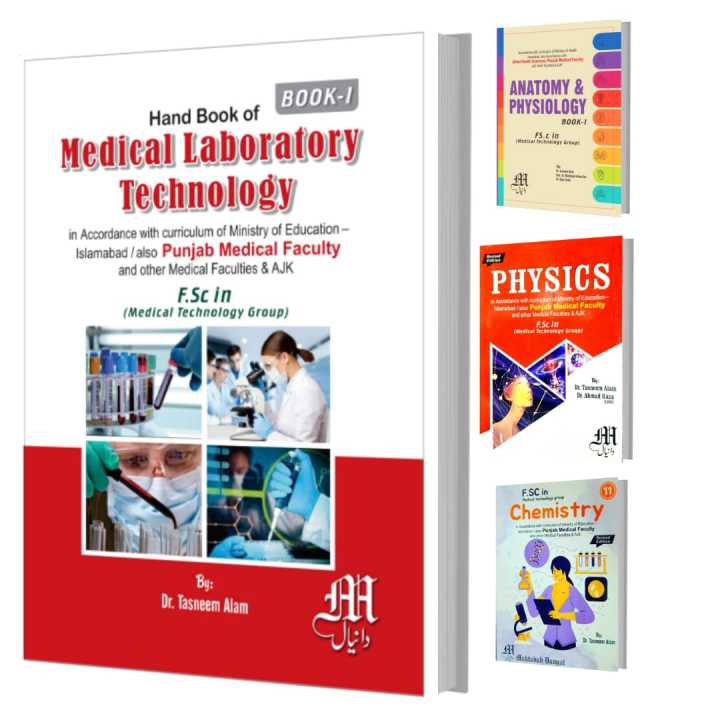 Medical Laboratory Technology Mlt FSc Part 1 in Medical Technology Group (Set of 4 books)
