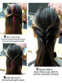 4 Pcs Hair Braiding Tool, DIY Hair Styling Tool, Braid Tool Loop for Hair Braid Styling. 