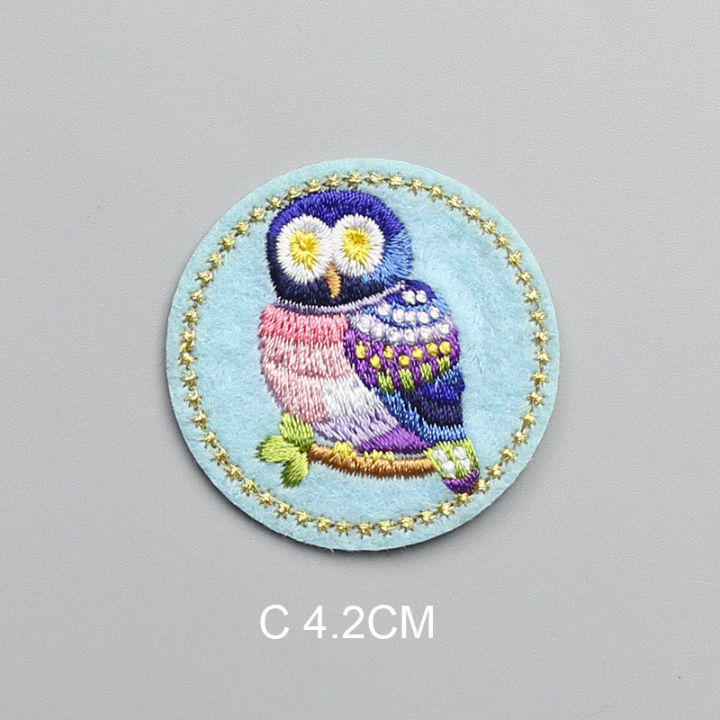 1%20Piece%204.2cm%20Iron%20on%20Embroidery%20Stickers%20Cartoon%20Bird%20Patch%20for%20Clothes%20Bag%20DIY%20Decoration%20Back%20Adhesive%20-%20Image%204