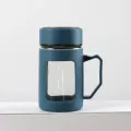Glass Mug With Handle 500ml Easy To Clean. 