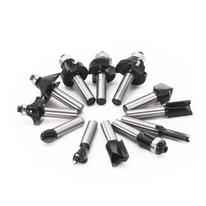 12pcs%206mm%20Shank%20Router%20Bit%20Set%20Trimming%20Straight%20Milling%20Cutter%20for%20Wood%20Bits%20%20Carbide%20Cutting%20Woodworking%20-%20Image%203