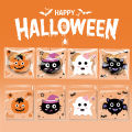 Halloween Cellophane Candy Bags,100Pcs Self Adhesive Clear Cookie Treat Bags for Kids Halloween Party Favor and Gift Packing. 
