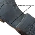 NAKSIR Mens Black office shoes school shoes by choiceit trending quality footwears with stitched sole. 