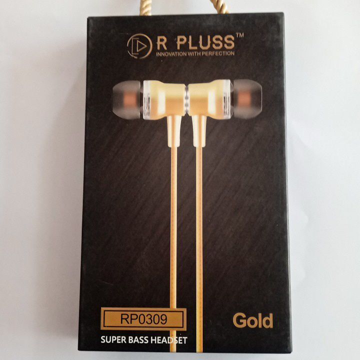 R Pluss handsfree Super Bass headset innovation with perfection | Daraz.pk