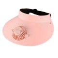 Fan Sun Cap High Wind Speed Large Air Volume Fashionable and Portable USB Charging with Multiple Adjustable Settings Gift. 