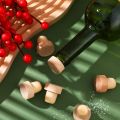 24 Pcs T Shaped Cork Plugs Reusable Wooden &  Wine & Beer Bottle Stoppers. 