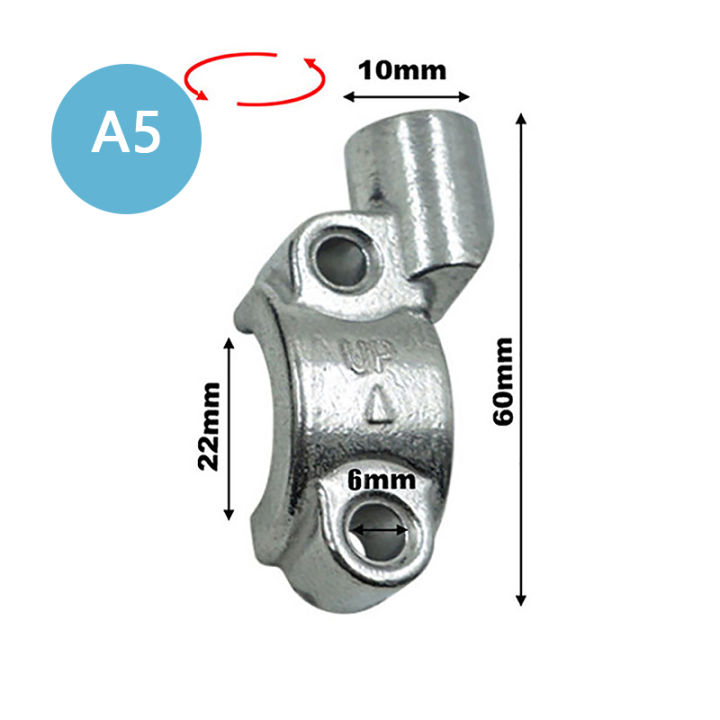 22mm%20Handlebar%2010mm%20ThreadMotorcycle%20Master%20Cylinder%20Brake%20Lever%20Mirror%20Mount%20Clamp%20Rear%20View%20Mirror%20Holder%20Adapter.%20-%20Image%207