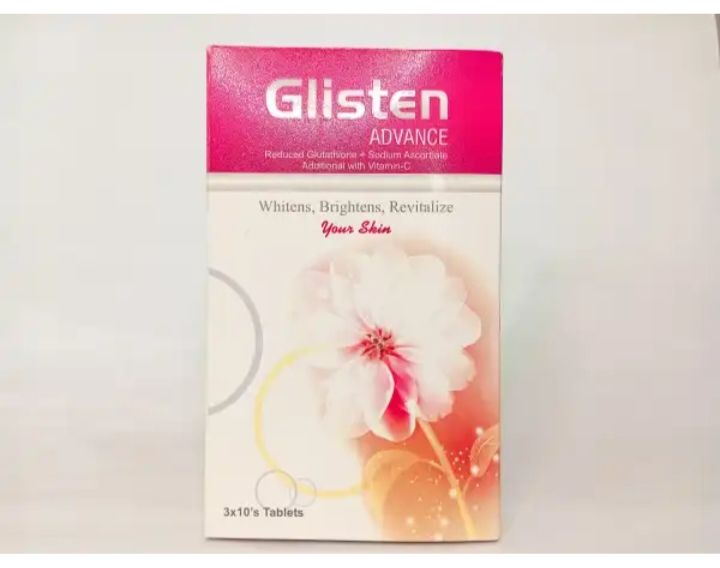 Glisten%20Advance%20Tablets%20Reduced%20Glutathione.%20and%20Vitamin%20C%20for%20Whitening%20,%20Brightening%20and%20revitalize.%2030%20tablets%20-%20Image%202