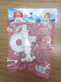 T head Angle Stop Valve - White. 