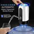 FIRST TIME IN PAKISTAN HIGH QUALITY AUTOMATIC PUMP INTRODUCE BY AQUA ZOOM HIGH QUALITY WATER BOTTLE RECHARGEABLE SMART AUTOMATIC BOTTLE PUMP FOR 19 LITER WATER BOTTLE. 