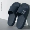 Men's and women's summer fashion simple couple home shoes comfortable non slip slippers lightweight soft sandals slippers. 