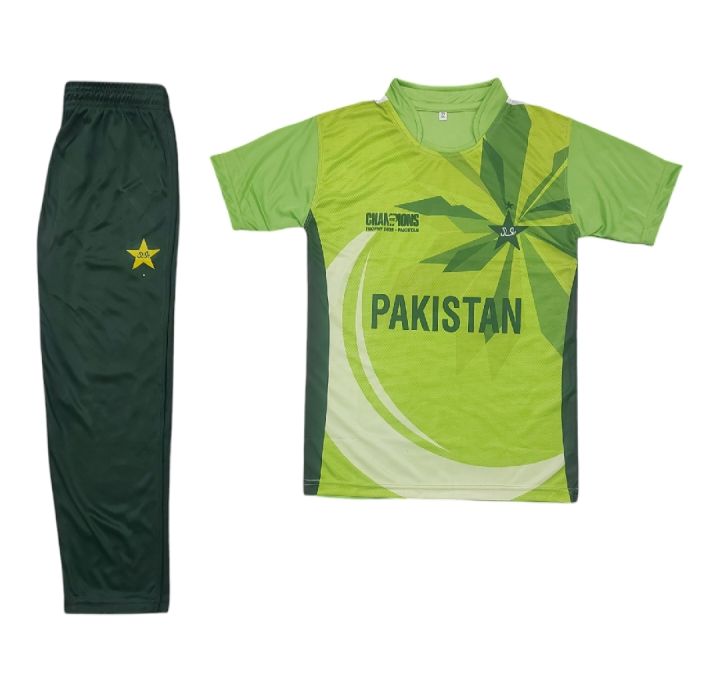 Pakistan CT 2025 kids Jersy| Champion trophy 2025 Kit Kids| Pakistan WC24 Cricket Jersy for Kids| tracksuits for Kids| Summer tracksuit for Kid|Pakistan Worldcup jersy for children & boys| CWC 23 jersy| Matrix jersy for kids 2024| Kids Summer Tracksuits|